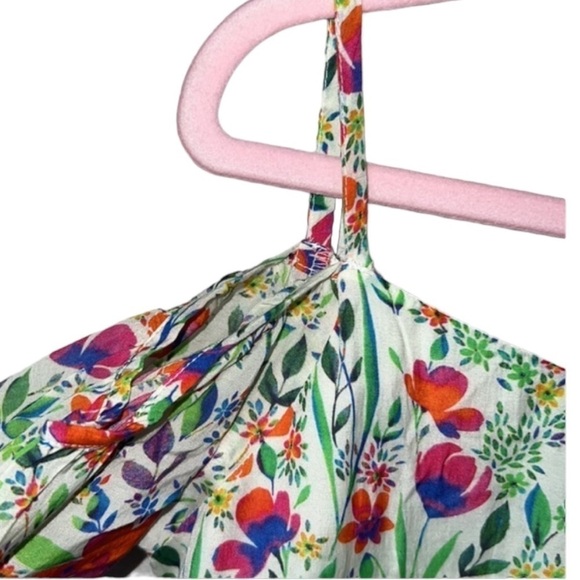 Nellystella Sasha Floral Cold Shoulder Dress Size 6 - Picture 3 of 8